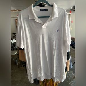 Men’s a designer name polo and button ups.